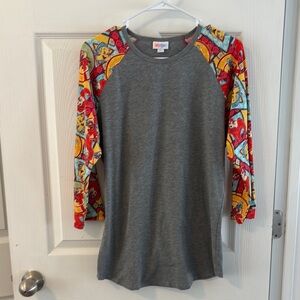 Disney LulaRoe  Shirt with Arial  Sleeves